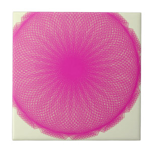 pink colour lovers tile