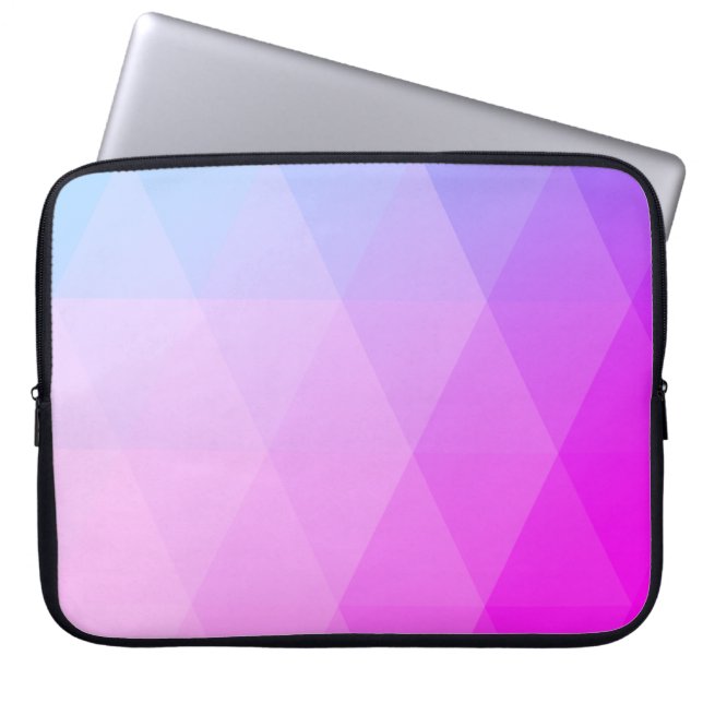 Pink Colour Neoprene Laptop Sleeve 15 inch (Front)