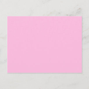 Pink Colour Postcard