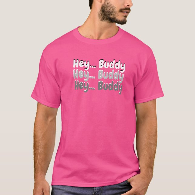 Pink colour t-shirt for men and women's wear (Front)