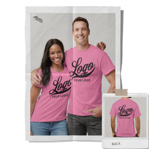 Pink Company Logo Swag Business Brand Men Women T-Shirt