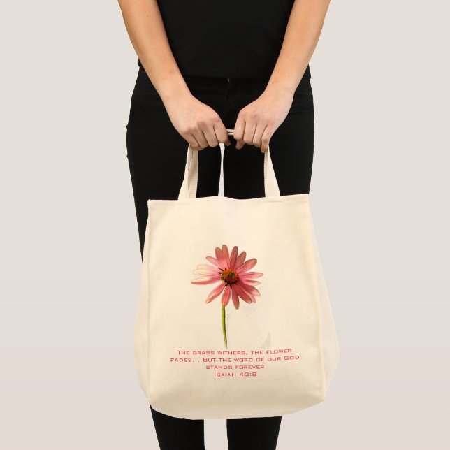 Pink Cone Flower If that flower starts to fade Tote Bag (Front (Product))