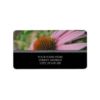 Pink Coneflowers Address Labels