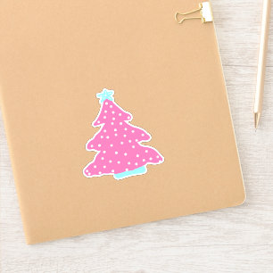 Pink Contemporary Christmas Tree