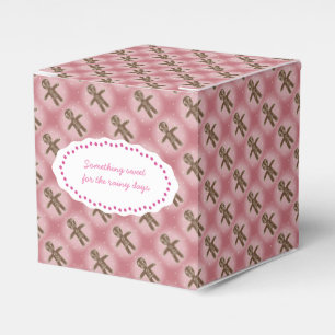 Pink cookie box customise text