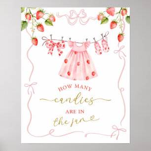 Pink Coquette Baby Clothes Berry Sweet Game Sign
