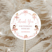 Pink Coquette Ballerina Birthday Party