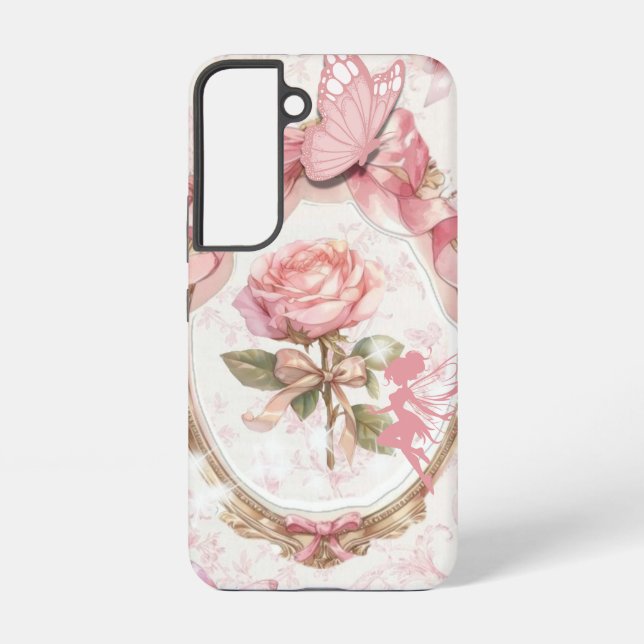 Pink Coquette Case – Feminine Softcore Design (Back)