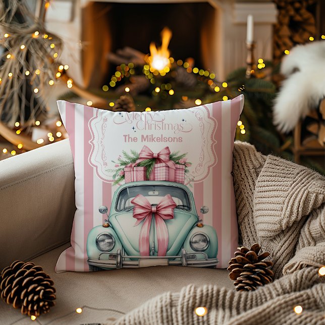 Pink Coquette Christmas Cushion (Creator Uploaded)