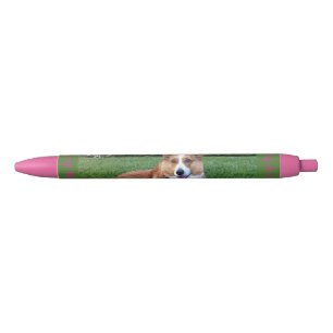 Pink Corgi Pen