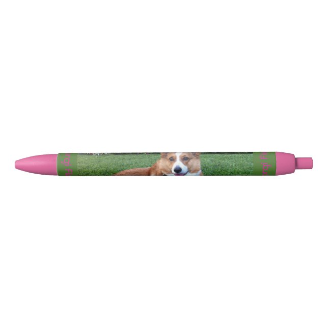 Pink Corgi Pen (Front)