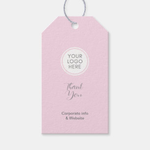 Pink Corporate Gift Tag