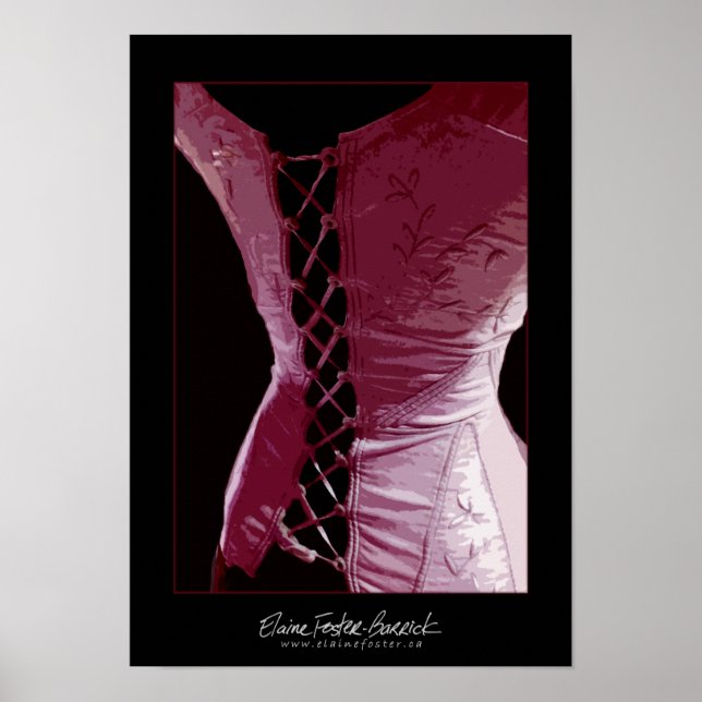 Pink Corset - Print (Front)