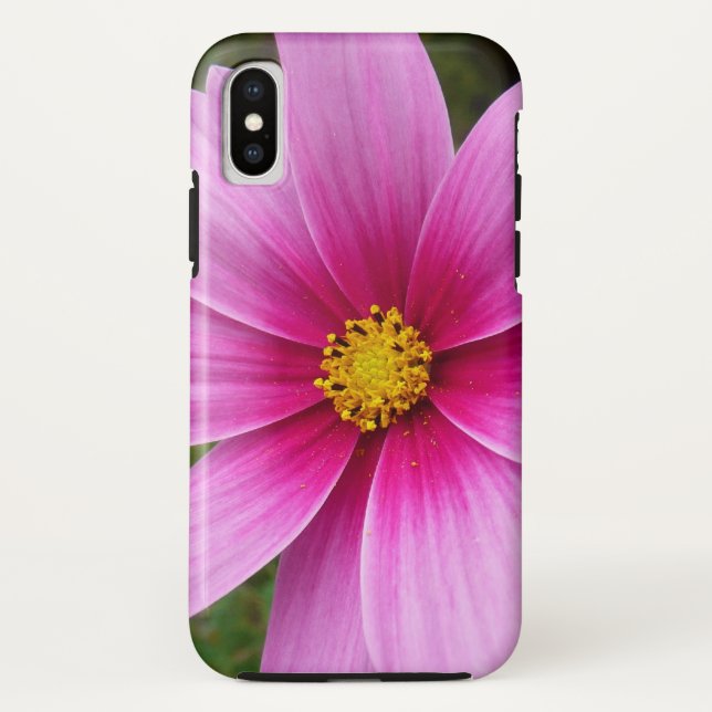 Pink Cosmos Flowers Wildflower Case-Mate iPhone Case (Back)