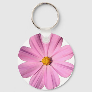 Pink Cosmos Key Ring