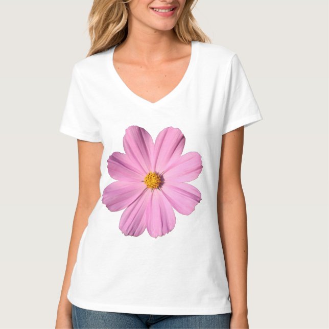 Pink Cosmos T-Shirt (Front)
