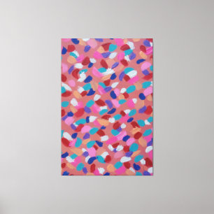 Pink Cotton Candy Canvas Print