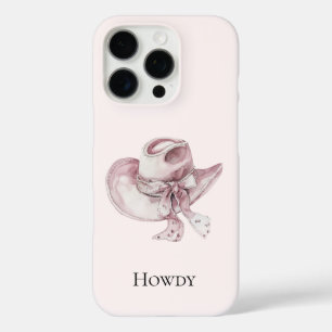 Pink Cowgirl Hat   iPhone 16 Pro Case