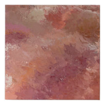 Pink Crackle Abstract Canvas Print