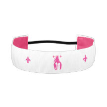 Pink Crawfish Non Slip Headband