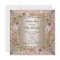 Pink Cream Damask Gold Flowers Birthday Party