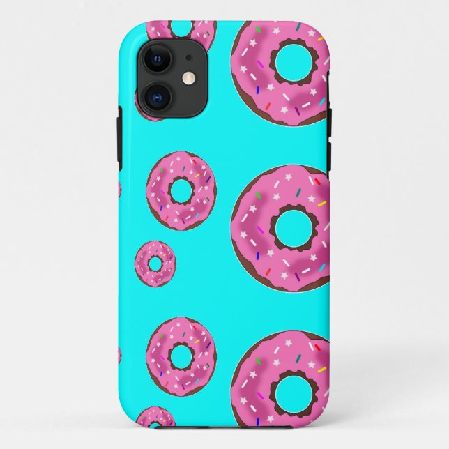 Pink cream doughnuts Case-Mate iPhone case (Back)