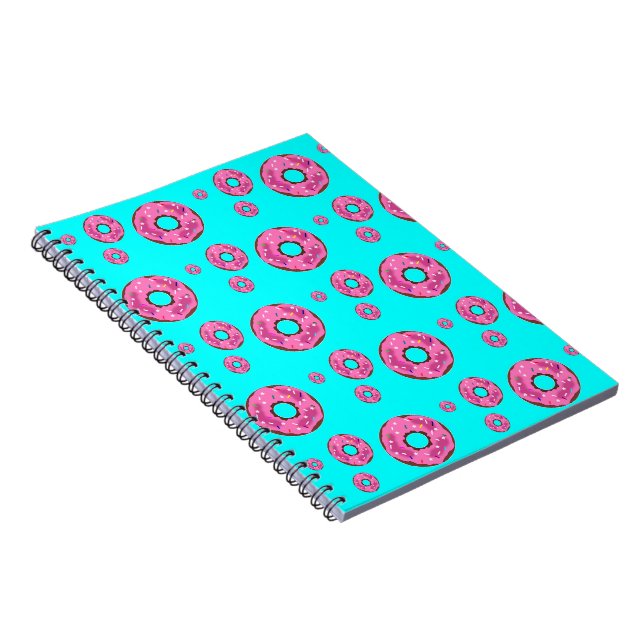 Pink cream doughnuts notebook (Right Side)