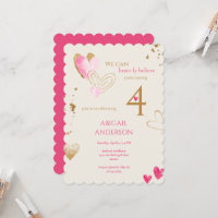 Pink & Cream Heart-ly Believe Birthday Party