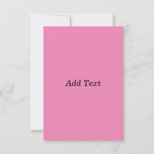 Pink Create Your Own Add Text Template
