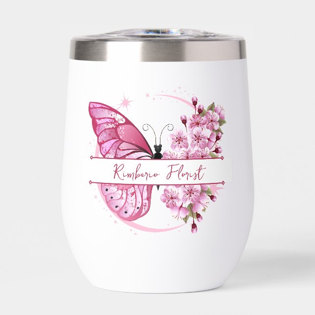 Pink Creative Cute Florist Merchandise  (Front)