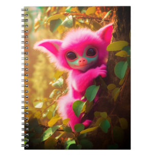 Pink Creature Notebook