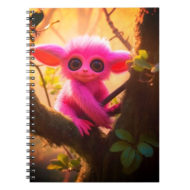 Pink Creature Notebook (Front)