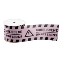 Pink Crime Scene Do not Cross Police Party