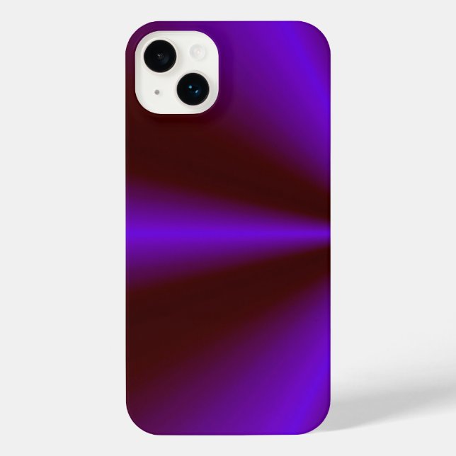 Pink Crimson Purple Rainbow iPhone Case (Back)