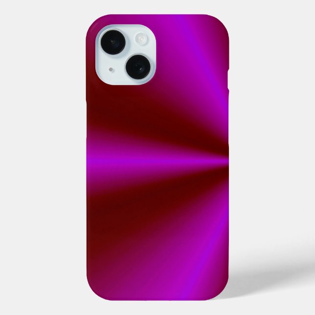 Pink Crimson Red Rainbow Case-Mate iPhone Case (Back)