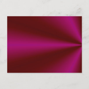 Pink Crimson Red Rainbow Postcard