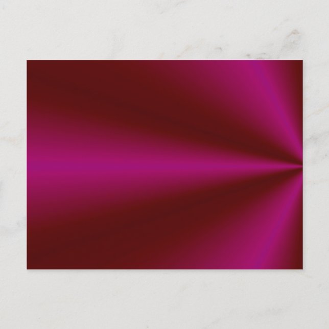 Pink Crimson Red Rainbow Postcard (Front)