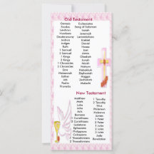 Pink Cross Bible Book mark Bookmark Communion