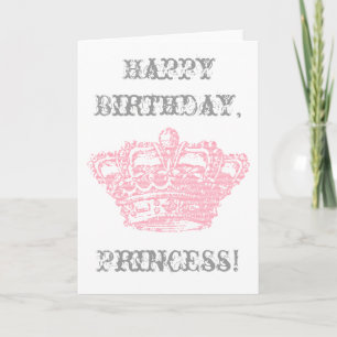 Pink Crown Card