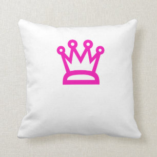 Pink Crown Cushion