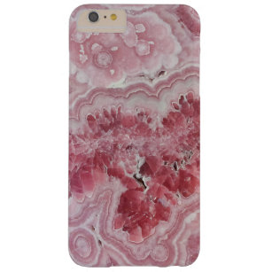 Pink crystal druse geode gem stone photo hipster barely there iPhone 6 plus case