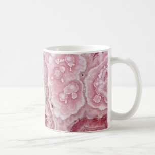 Pink Crystals Geode Coffee Mug