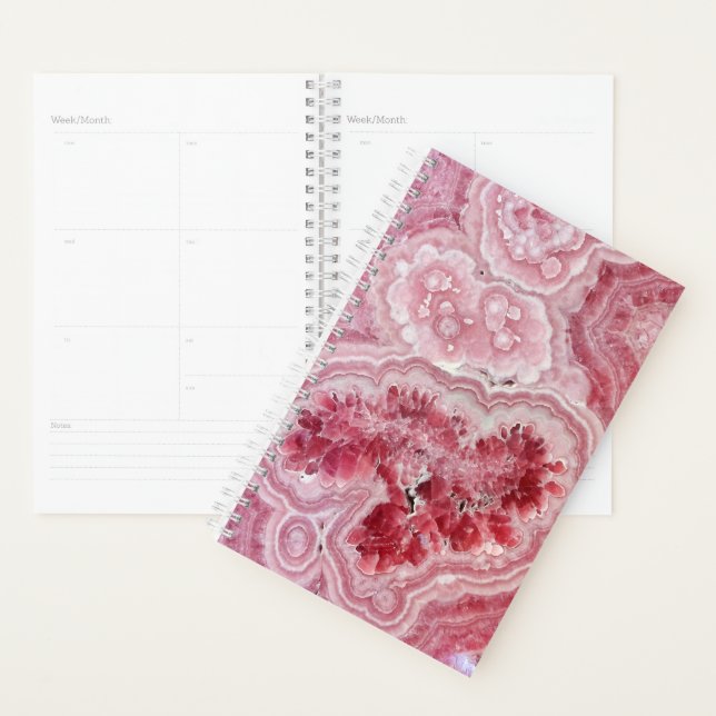 Pink Crystals Geode Planner (Display)