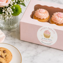 Pink Cupcake Bakery Thank you