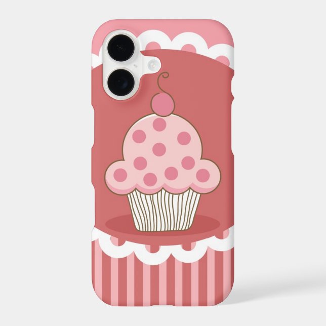 Pink Cupcake Design (Back)