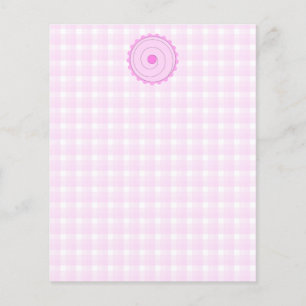 Pink Cupcake. Flyer