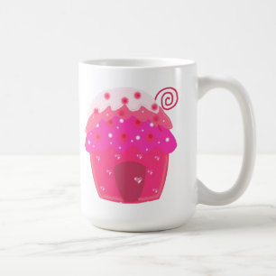 Pink Cupcake House Coffee Mug