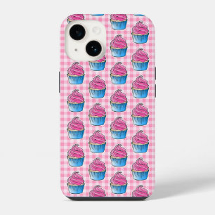 Pink Cupcake iPhone 14 Case
