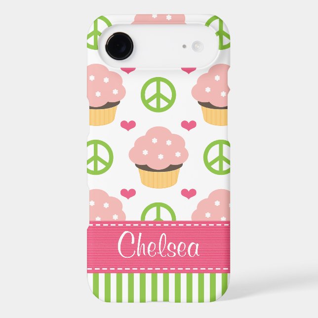 Pink Cupcake iPod Touch Case Cover (Back)