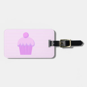 Pink Cupcake. Luggage Tag